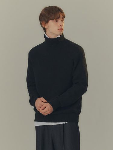 Turtleneck knit MYKT7110 - MIND BRIDGE MEN - Modalova