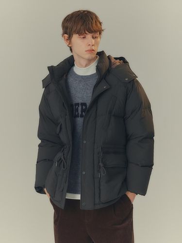 Do Good_Out Pocket Hooded Middle-Down Jumper MYDJ8 - MIND BRIDGE MEN - Modalova