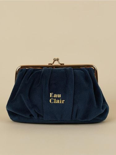 Eau Clair Velour Pouch - EAU CLAIR - Modalova