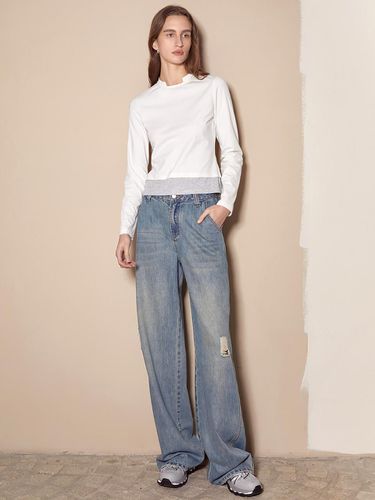 BA_Wide-leg loose jeans - PIA STUDIO - Modalova