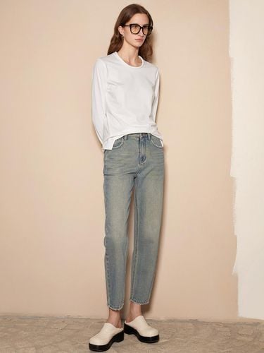 BA_Narrow leg crop jeans - PIA STUDIO - Modalova