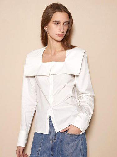 BA_Square neck collar shirt - PIA STUDIO - Modalova