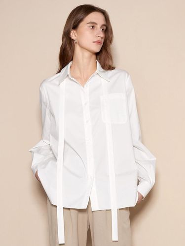 BA_Ribbon tie shirt_2color - PIA STUDIO - Modalova