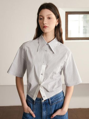 BA_Casual short shirt_GRAY - PIA STUDIO - Modalova