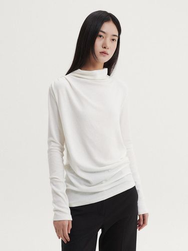 WOOL SHIRRING TOP (5 COLORS) - EAAH - Modalova