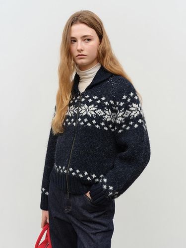 Unisex Cowichan Cardigan - Deep Navy - Dunst for WOMEN - Modalova