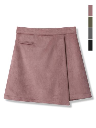 Unbalance Mini Skirt - 4 COLORS - vivacious - Modalova