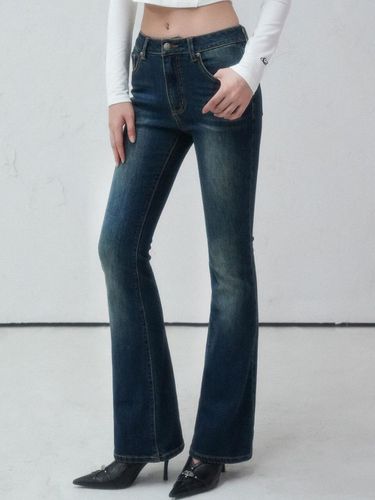 Deau Bootscut Denim Pants INDIGO - vivacious - Modalova