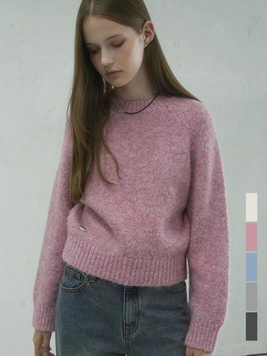 Lumi Raglan Minimal Knitwear - 5 COLORS - vivacious - Modalova