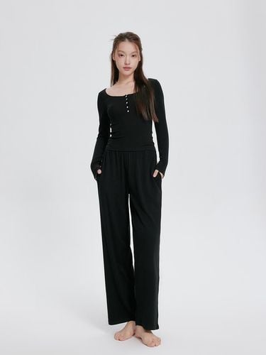 Lope ribbed pants - EAU CLAIR - Modalova