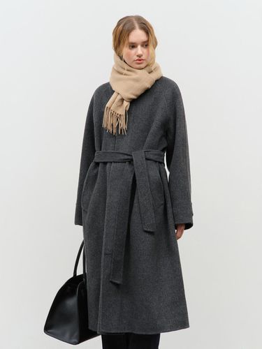 Unisex Handmade Mac Coat - Charcoal Grey - Dunst for WOMEN - Modalova