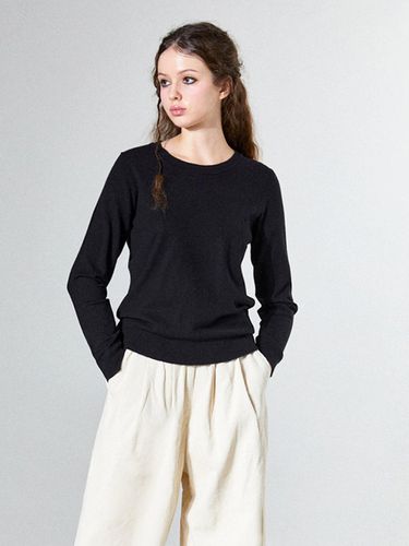 Cozy Knitted Top (BLACK) - koolkitten - Modalova