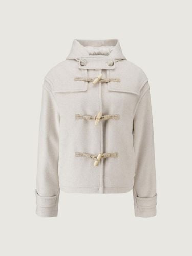 Short Length Toggle Decorated Jacket Beige - DEKAVV - Modalova