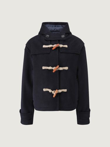 Short Length Toggle Decorated Jacket Navy - DEKAVV - Modalova