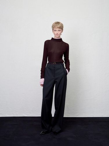 Tarius twisted belted wide pants - ARIK. - Modalova