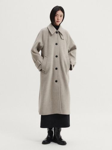 WOOL BALMACAAN COAT (2 COLORS) - EAAH - Modalova