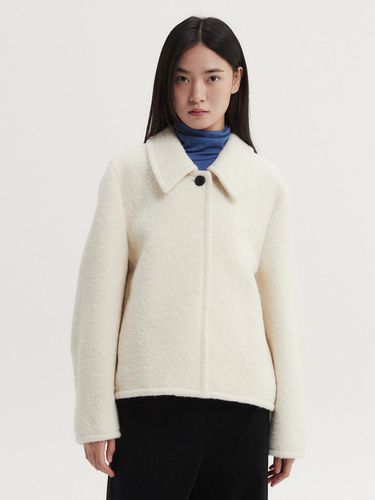 ALPACA IAN SHORT COAT (2 COLORS) - EAAH - Modalova