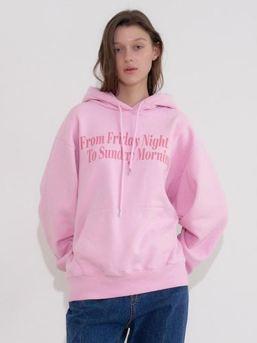 Weekend fleece hoodie (baby pink) - hetherment - Modalova