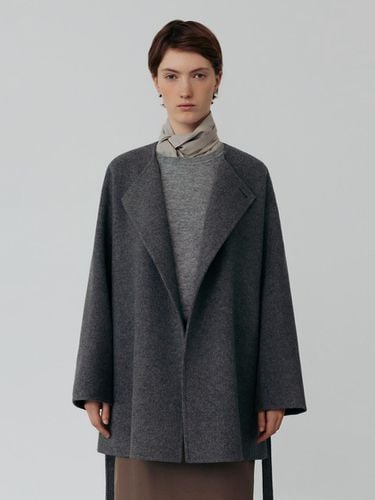 HANDMADE WOOL HALF COAT - Carriere - Modalova