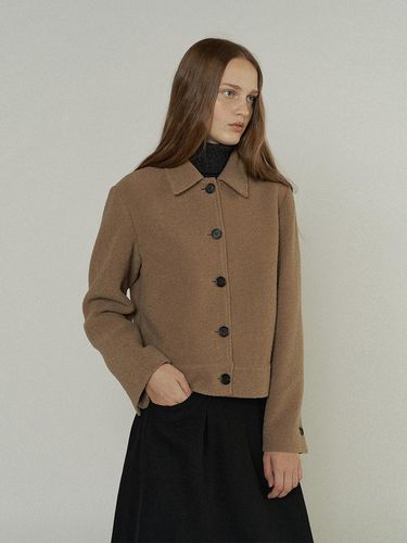 Studio Boucle Jacket in Taupe - LO61 - Modalova