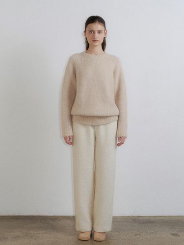 Wool Boucle Pants - LO61 - Modalova