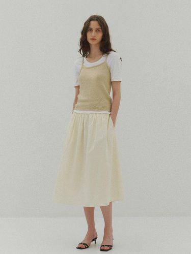 Sea Cotton Skirt in Yellow - LO61 - Modalova