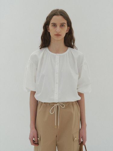 Cala Cotton Blouse in White - LO61 - Modalova