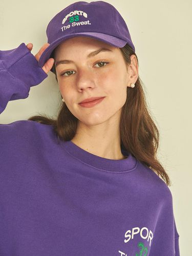 Sports 33 Ball Cap (PURPLE) - The Sweat. - Modalova