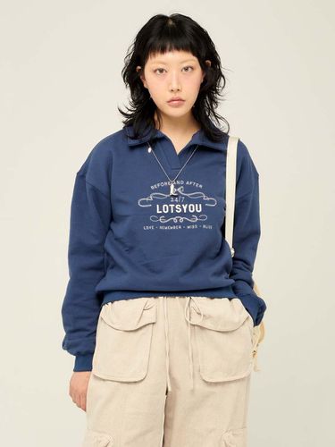 Lotsyou_Classic Polo Sweat Shirt - LOTS YOU - Modalova