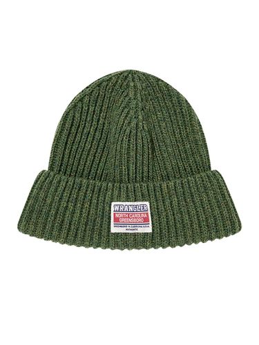 Point Wappen Basic Beanie Khaki - Wrangler - Modalova