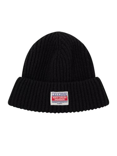 Point Wappen Basic Beanie Black - Wrangler - Modalova