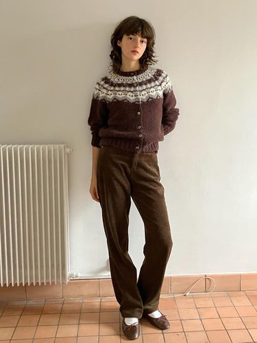 Eddy Corduroy Pants in Saddle Brown - LO61 - Modalova