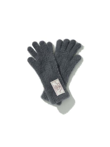 Lotsyou_Puppy Fuzzy Gloves Gray - LOTS YOU - Modalova