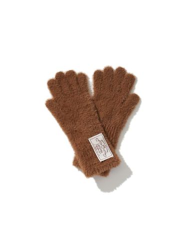 Lotsyou_Puppy Fuzzy Gloves Brown - LOTS YOU - Modalova