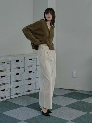 String Corduroy Pants - moire moa - Modalova