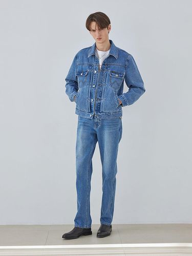 SET] Standard denim setup indigo medium - Wrangler - Modalova