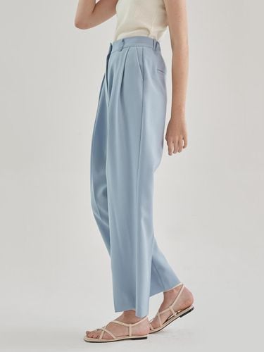 Chloe Soft Summer Wide Back Banding Slacks - a.riff - Modalova