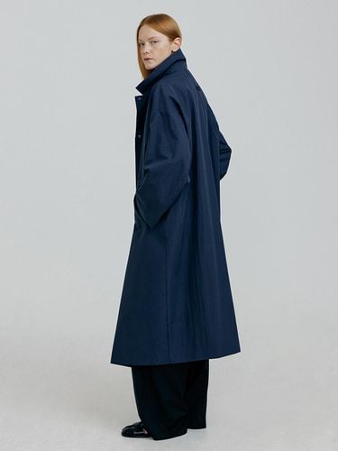 SLEEK single trench coat [dk. navy] - molliolli - Modalova