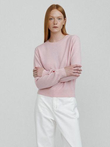 MONY round neck cashmere knit [] - molliolli - Modalova