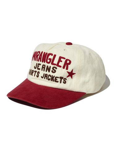 Star Original Lettering Cap Red - Wrangler - Modalova