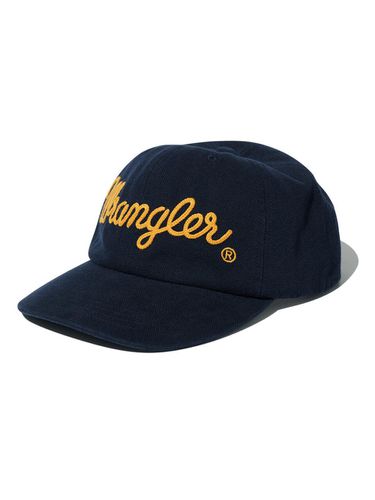 Rope Logo Chain Stitch Cap Navy - Wrangler - Modalova