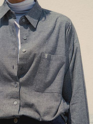 Re-order] grid check shirt () - tetu - Modalova