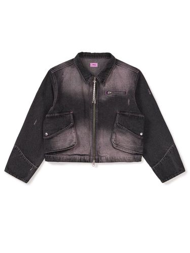 Mmlg W] DAMAGED DENIM JACKET () - Mmlg Women - Modalova