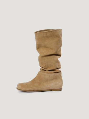 Ltalian suede boots (camel) - tetu - Modalova