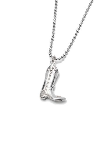 Lotsyou_Cowboy Boots Long Necklace - LOTS YOU - Modalova