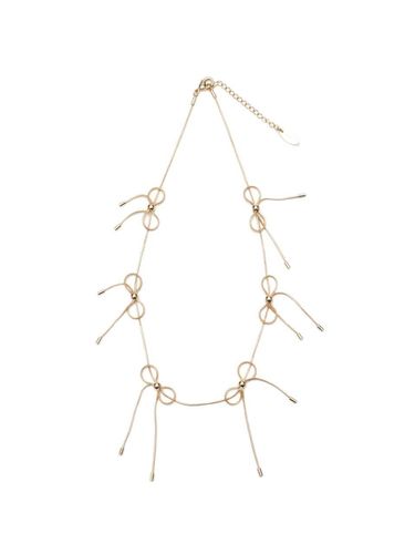 Lotsyou_Ribbons bon chain necklace - LOTS YOU - Modalova