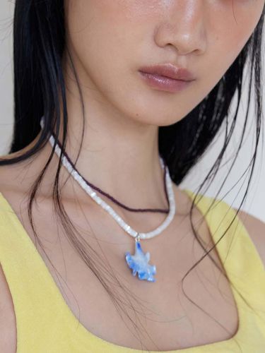 Lotsyou_Blossom Sea Necklace Blue - LOTS YOU - Modalova