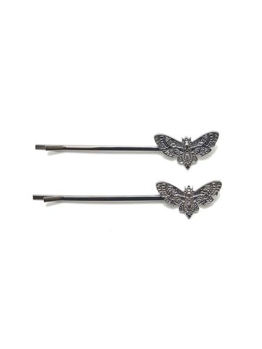 Lotsyou_Spring of Butterfly Hair Pin 2P set - LOTS YOU - Modalova