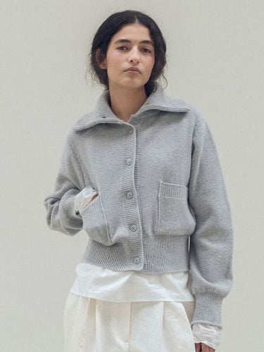 Turtleneck Open Cardigan (2 Color) - WHEN WE WILL - Modalova