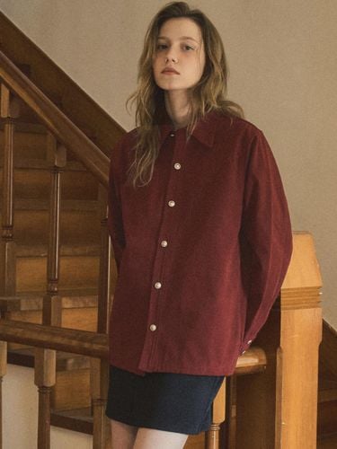 Western pitch shirt_Burgundy - OUR NOSTALGIA - Modalova